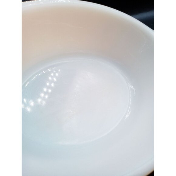 Anchor Hocking Fire King 1.5 Qt Oval Casserole Dish Vintage 467 Ovenware Orange - Picture 14 of 16